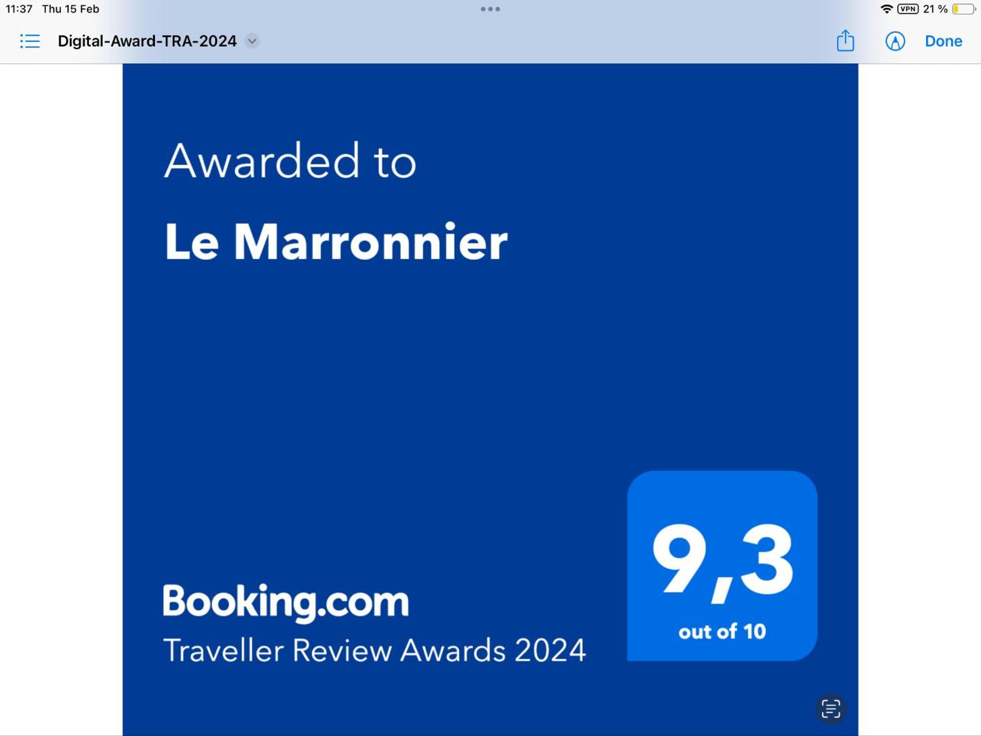 Saint-Genies-de-Fontedit Le Marronnier B&B 외부 사진